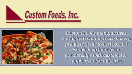 Custom Foods Inc